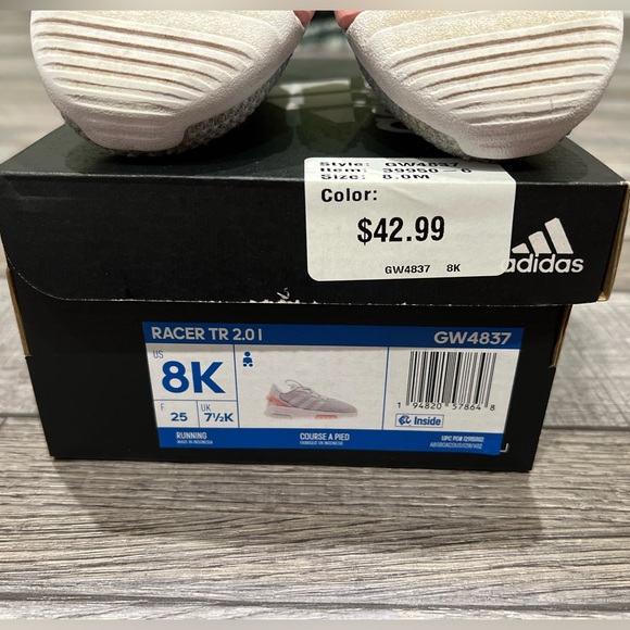 Toddler Adidas Racer 2.0 size 8 - Picture 6 of 7